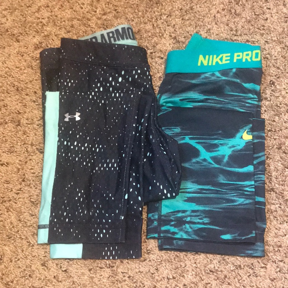 Under Armour, Nike Capris